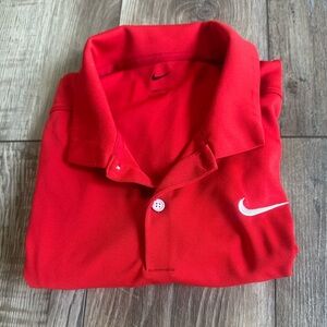 Nike Dri-FIT Red Shirt
